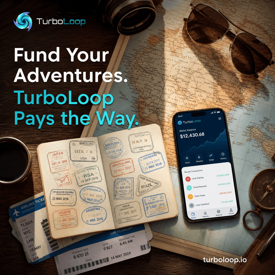 TurboLoop passive income lifestyle — Travel Passport