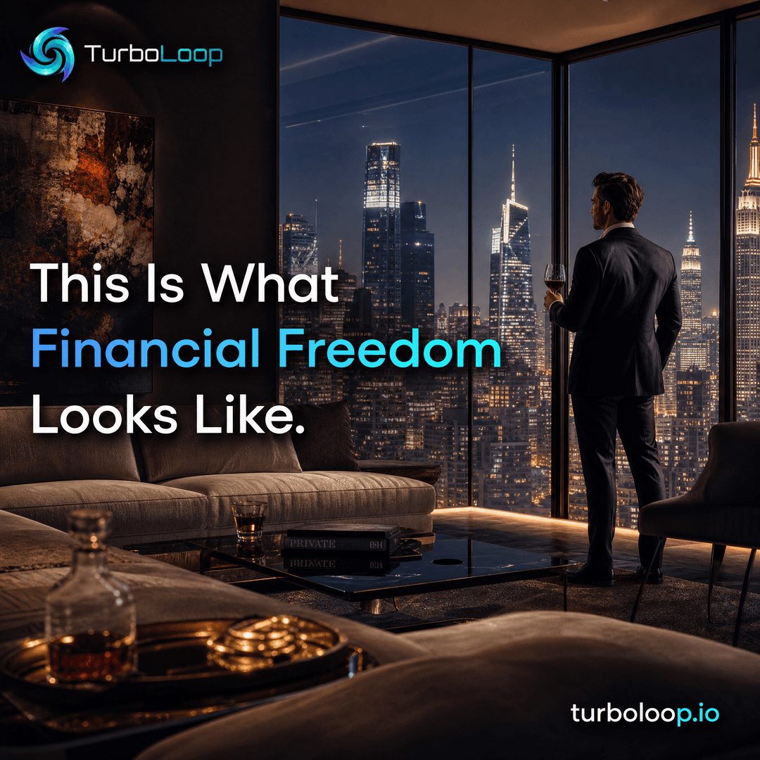 TurboLoop passive income lifestyle — Penthouse View