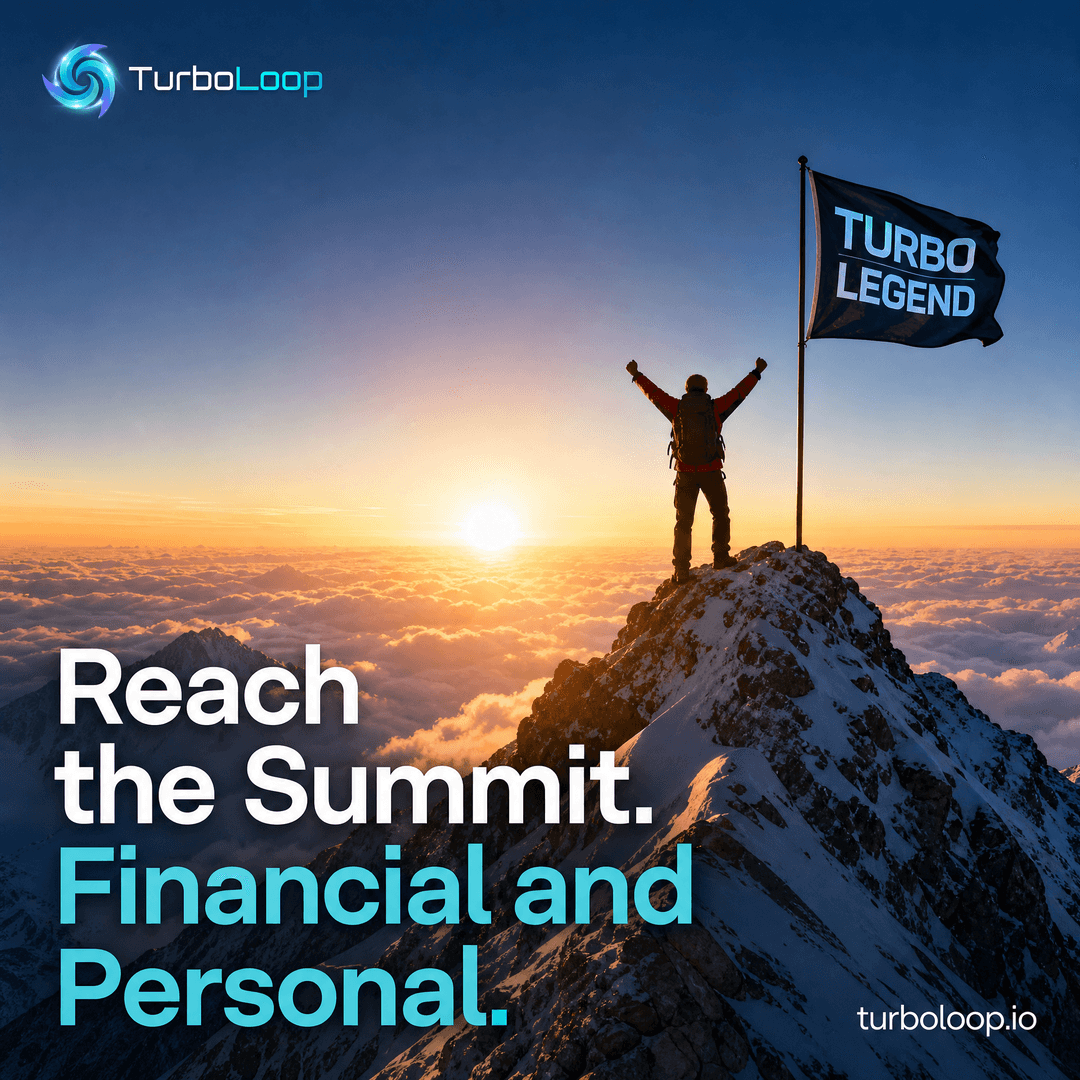 TurboLoop passive income lifestyle — Mountain Summit