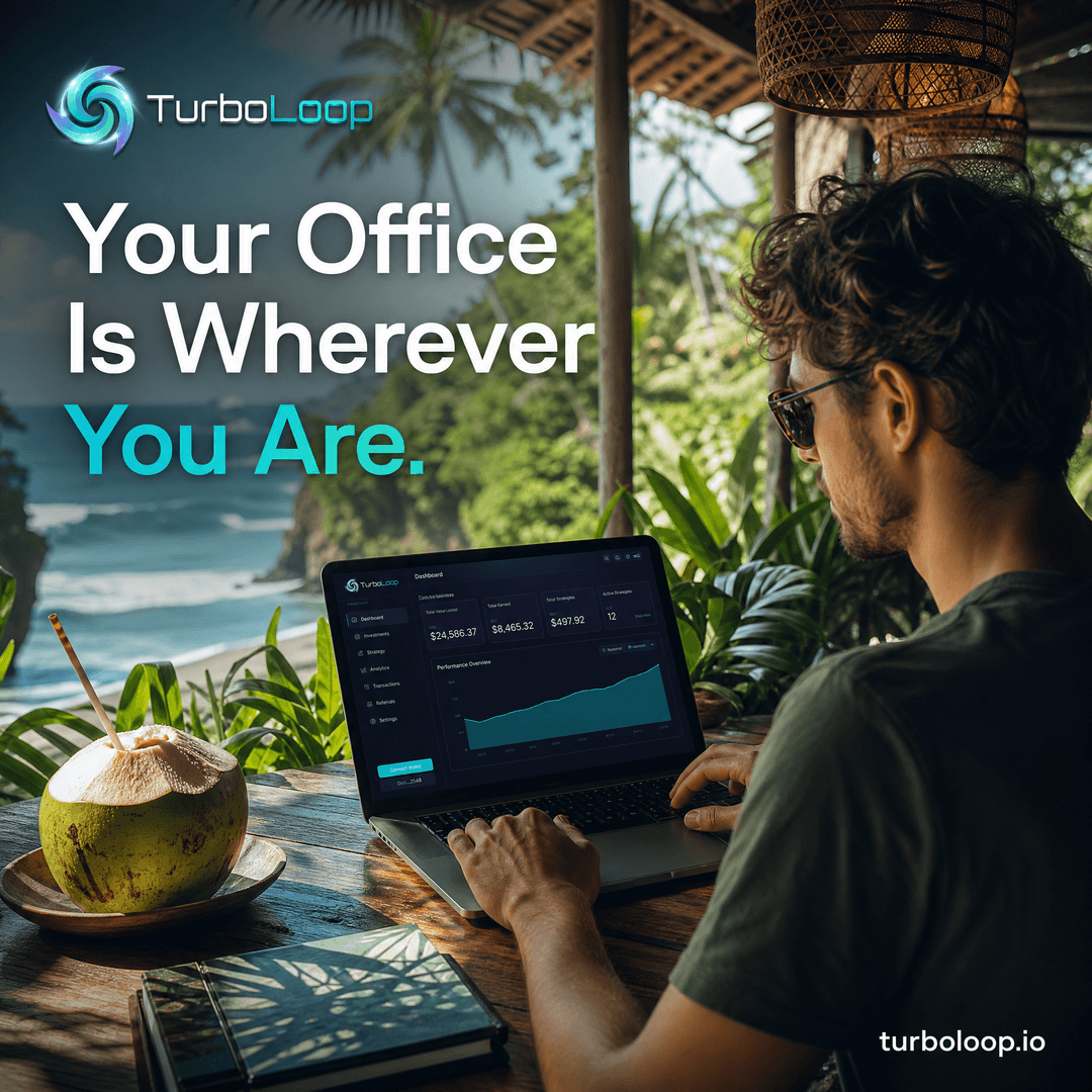 TurboLoop passive income lifestyle — Nomad Cafe