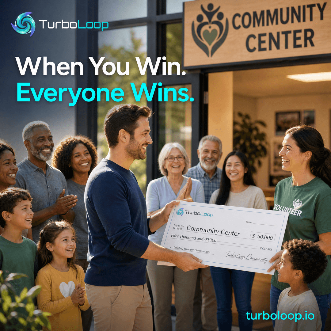 TurboLoop passive income lifestyle — Giving Back