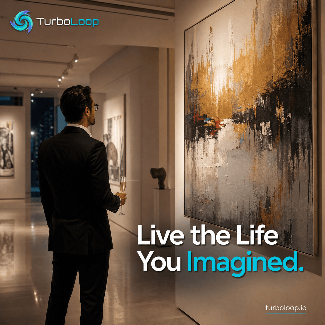 TurboLoop passive income lifestyle — Art Gallery