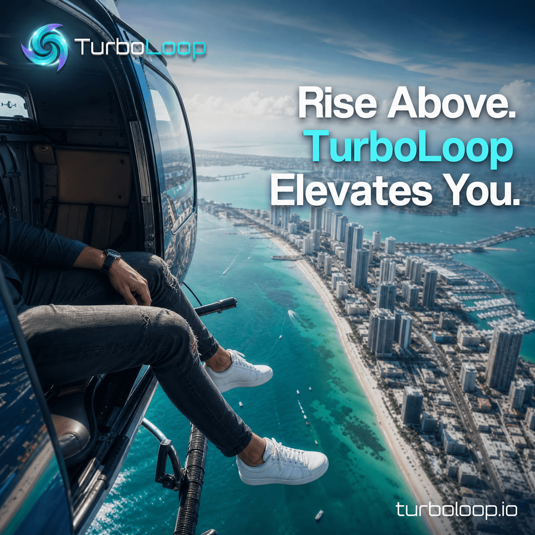 TurboLoop passive income lifestyle — Helicopter View