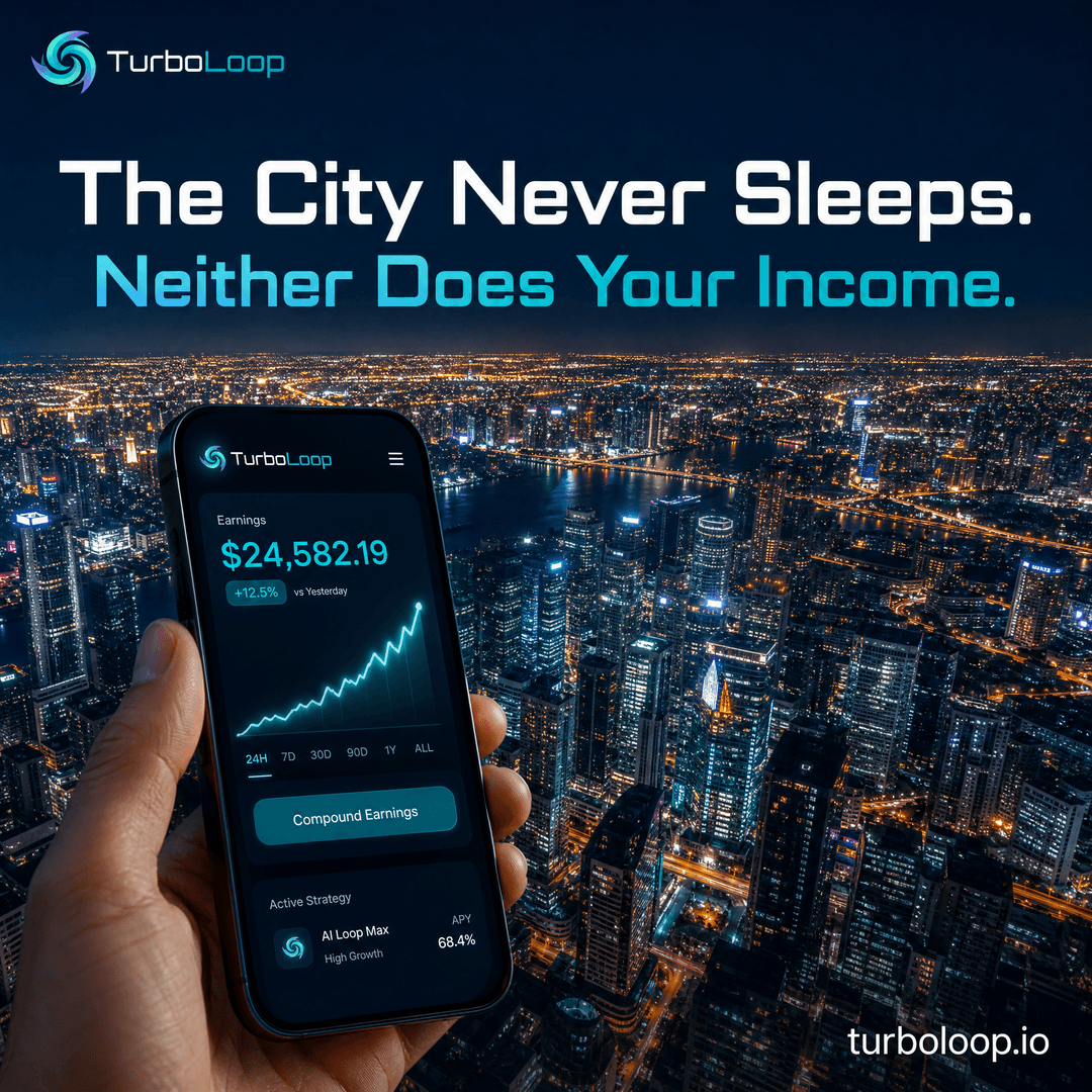 TurboLoop passive income lifestyle — Midnight City