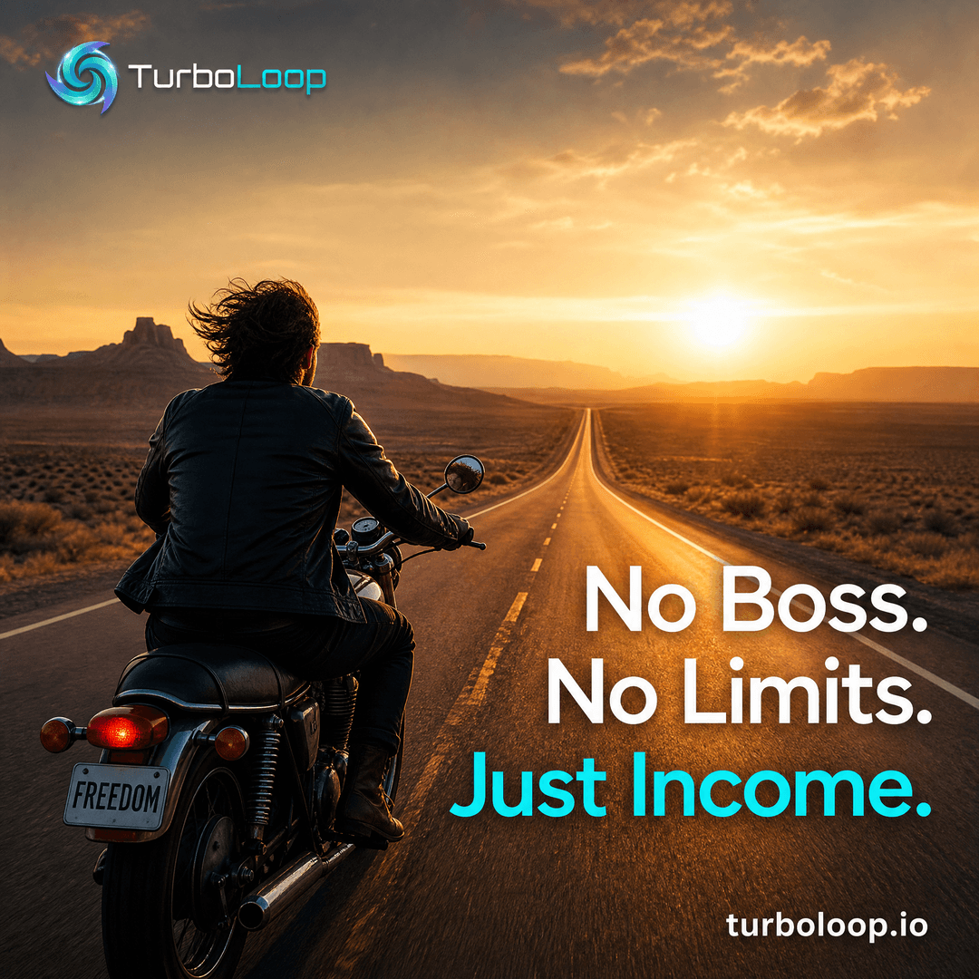 TurboLoop passive income lifestyle — Vintage Motorcycle