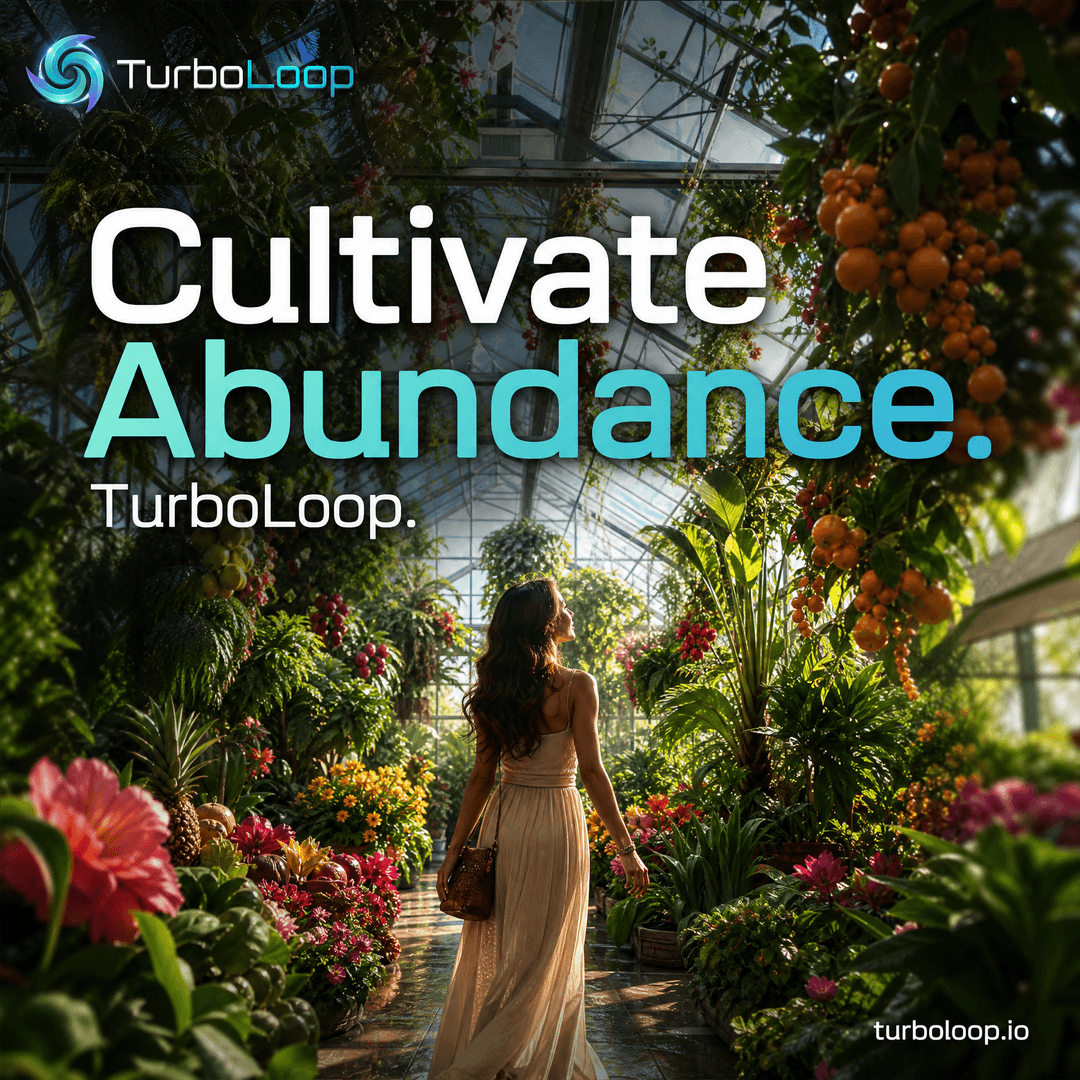 TurboLoop passive income lifestyle — Greenhouse Abundance
