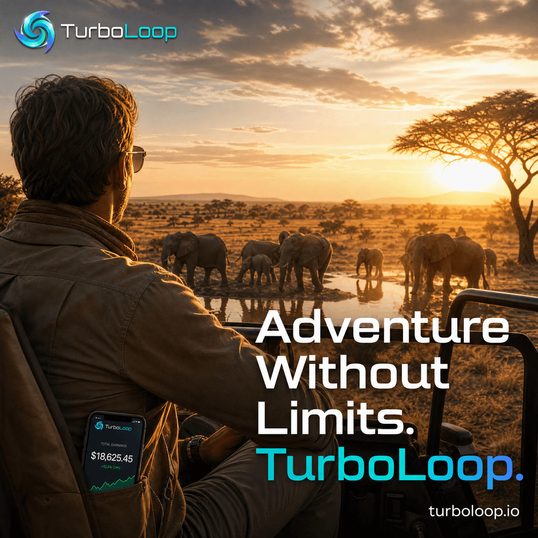 TurboLoop passive income lifestyle — Safari Adventure