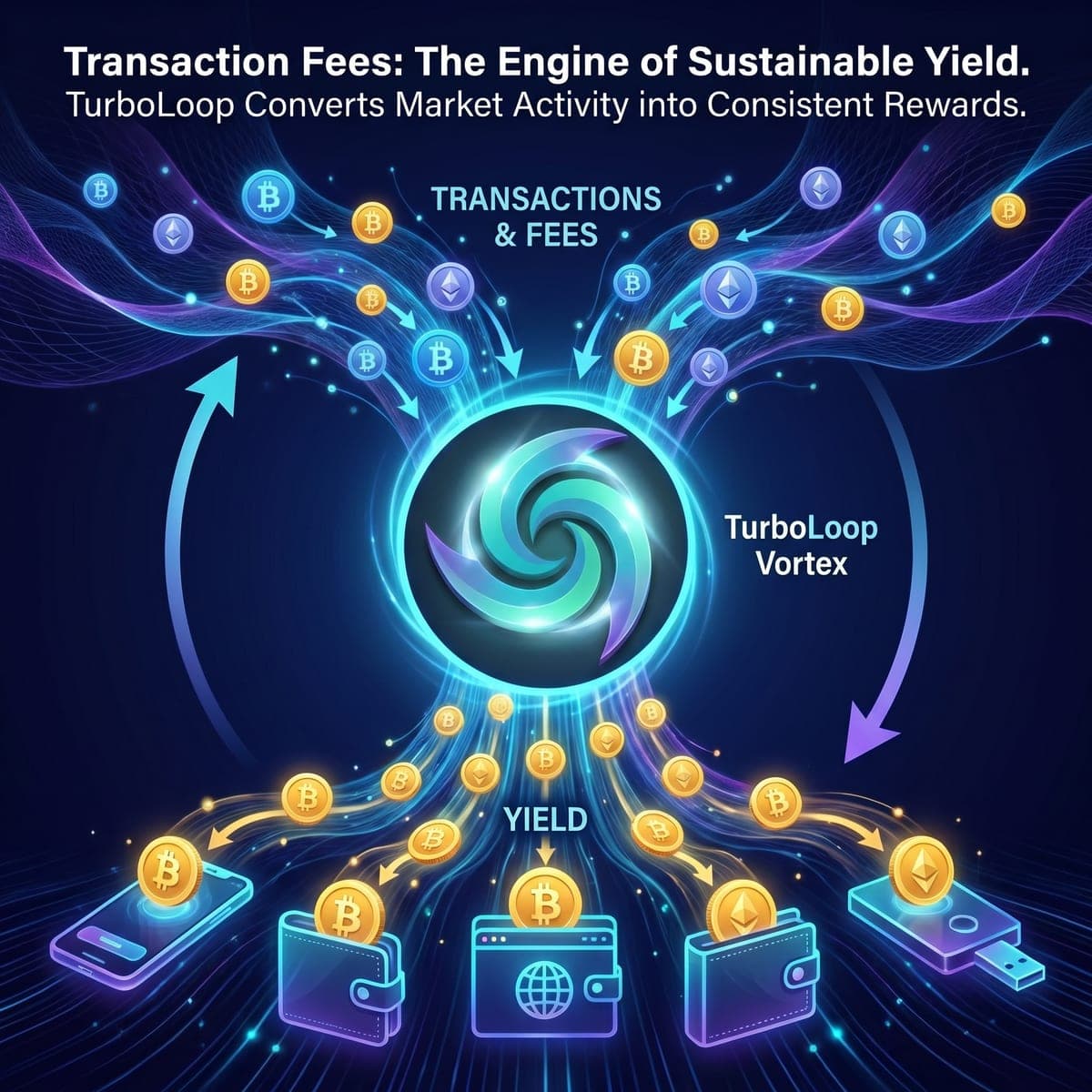 Transaction Fees: The Real Engine of Your Yield! ⚙️
