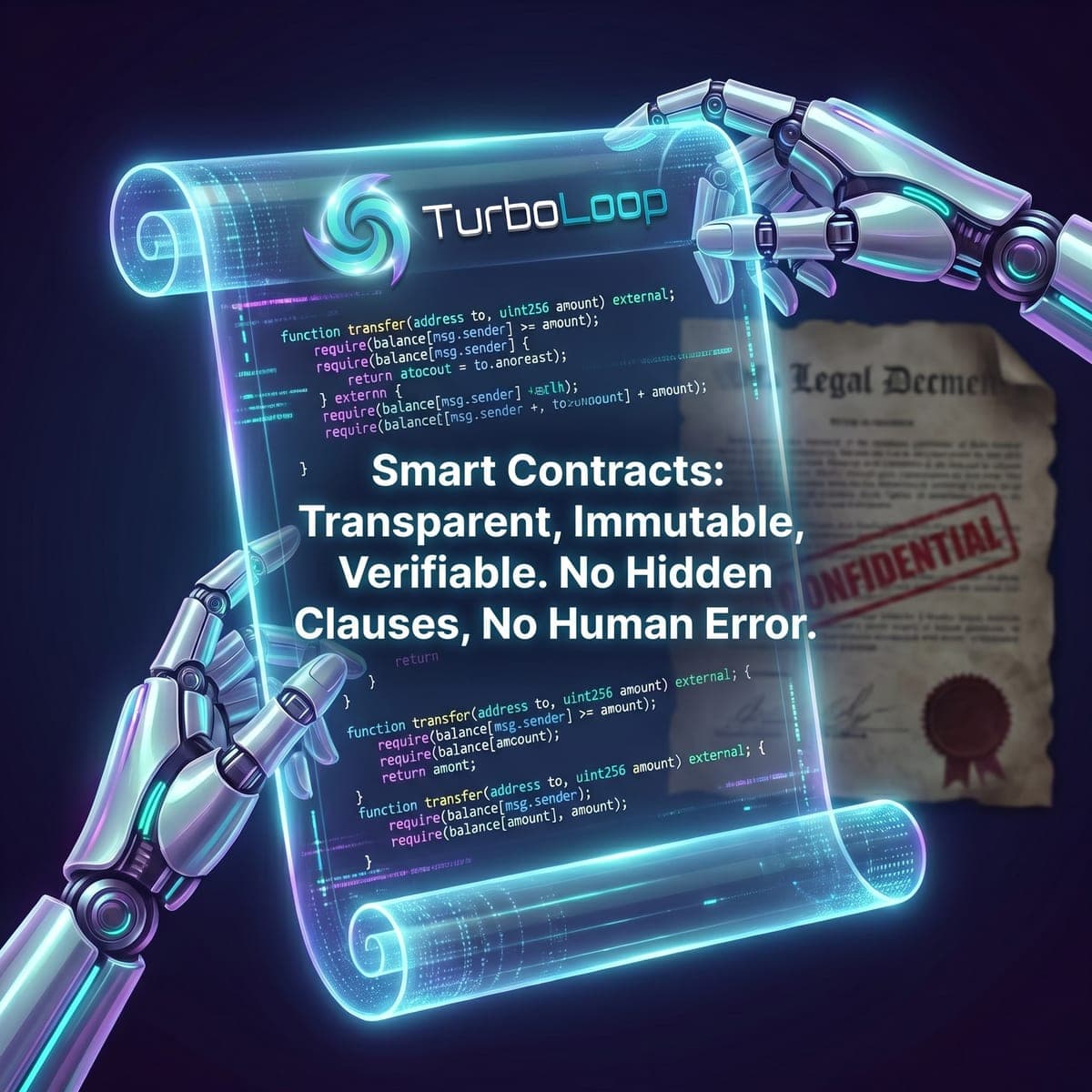 Smart Contracts: Code You Can Trust, Not Lawyers! 🔒