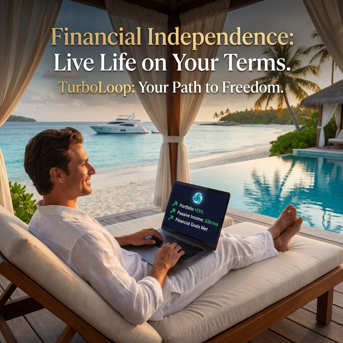 Financial Independence: Live Life on Your Terms with TurboLoop! freedom!