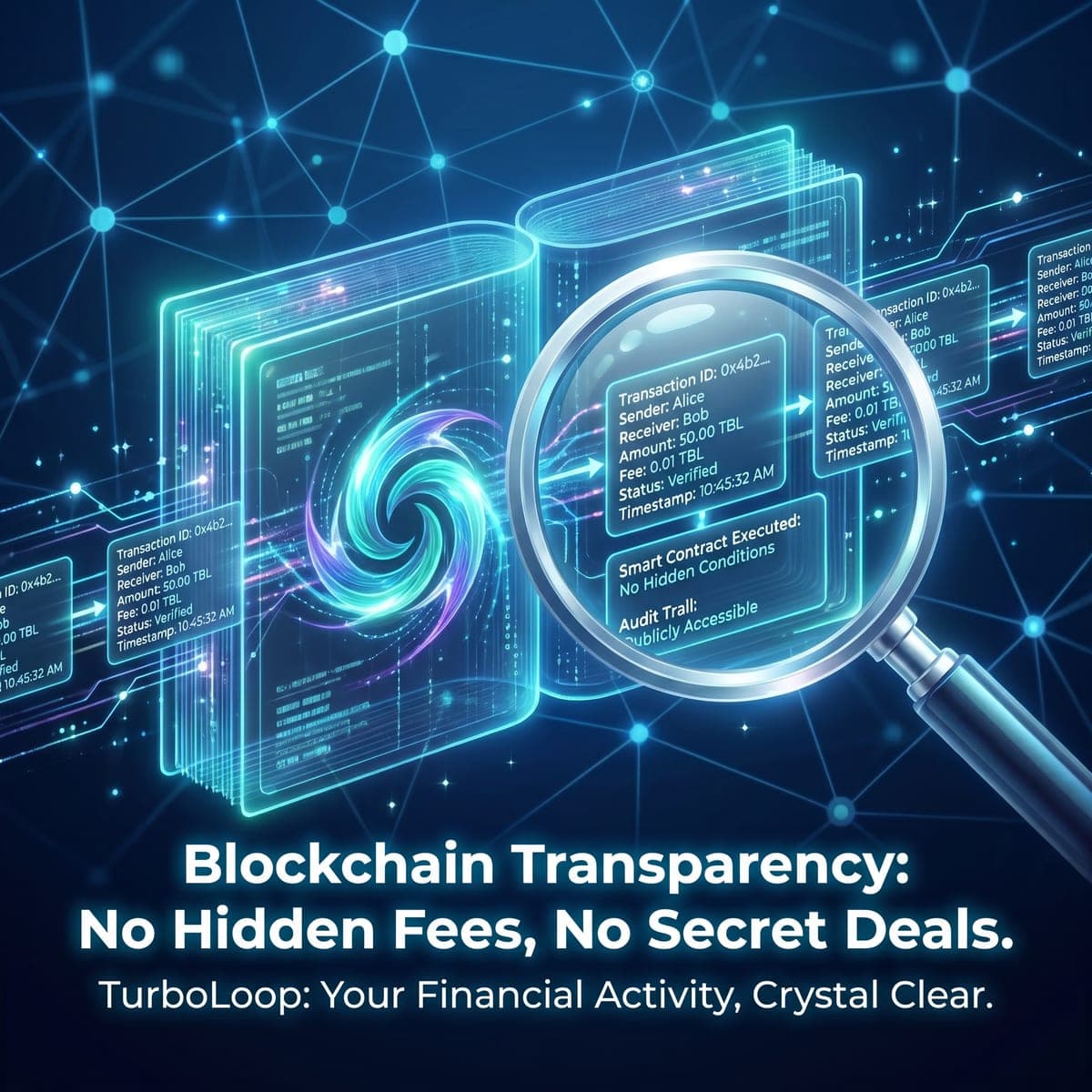 Blockchain Transparency: No Hidden Fees, No Secret Deals!
