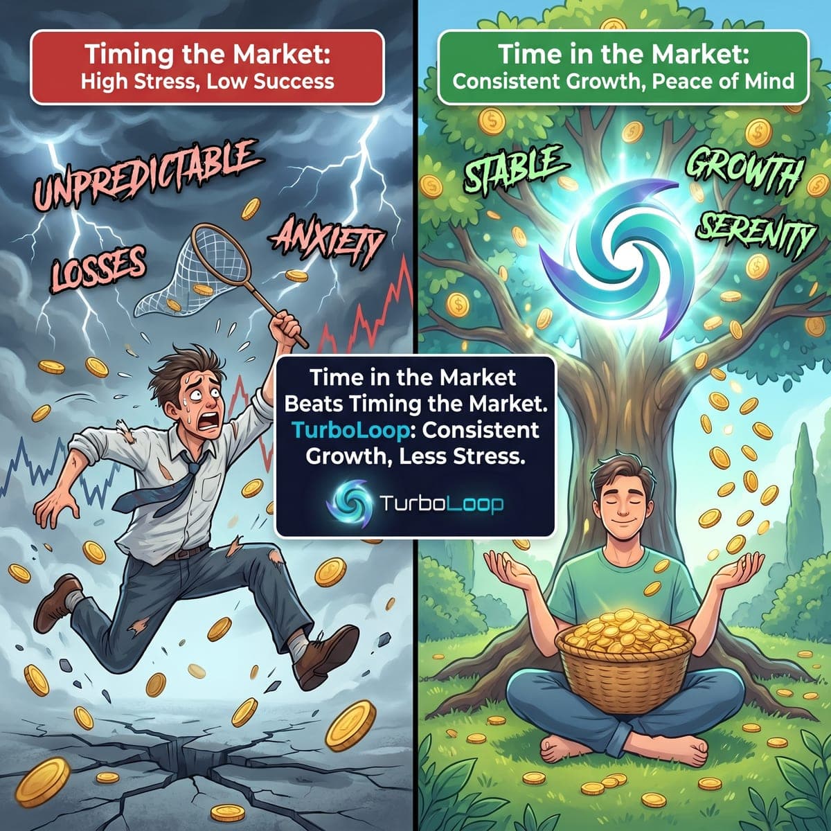 Time in the Market Beats Timing the Market!