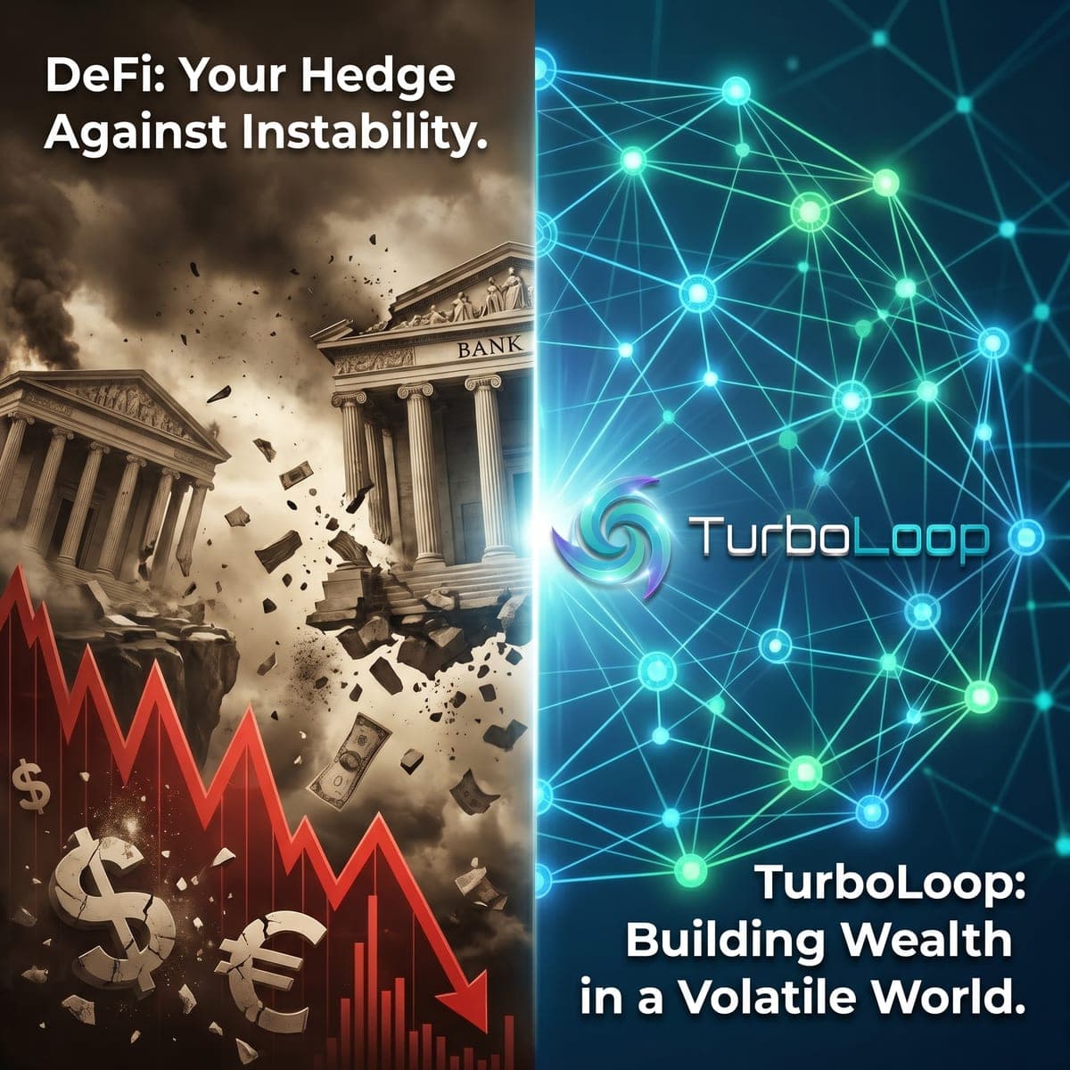 DeFi: Your Hedge Against Instability!